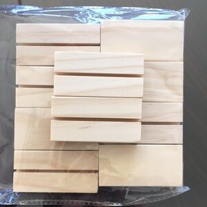 Wooden Place card holders 10 pieces